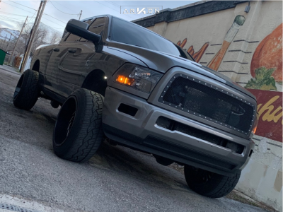 1 2012 2500 Ram 2 Inch Level Suspension Lift 25in Arkon Off Road Alexander Black