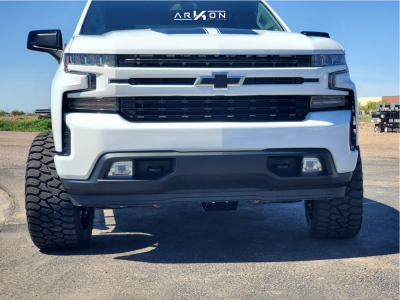 1 2020 Silverado 1500 Chevrolet Zone Suspension Lift 4in Arkon Off Road Lincoln Black