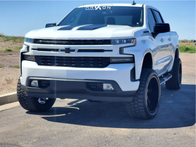 1 2020 Silverado 1500 Chevrolet Zone Suspension Lift 4in Arkon Off Road Lincoln Black