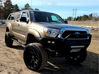 2014 Toyota Tacoma - 20x10 -25mm - ARKON OFF-ROAD Lincoln - Suspension Lift 6" - 275/55R20