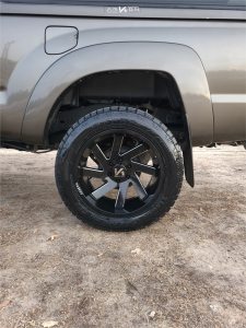 1 2014 Tacoma Toyota Rough Country Suspension Lift 6in Arkon Off Road Lincoln Machined Black