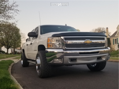 1 2012 Silverado 1500 Chevrolet Rough Country Leveling Kit Arkon Off Road Caesar Chrome