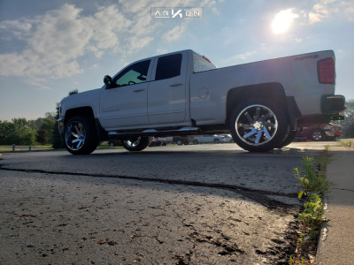 1 2016 Silverado 1500 Chevrolet Proryde Leveling Kit Arkon Off Road Lincoln Chrome