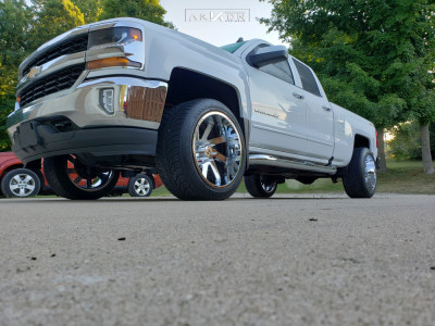 1 2016 Silverado 1500 Chevrolet Proryde Leveling Kit Arkon Off Road Lincoln Chrome
