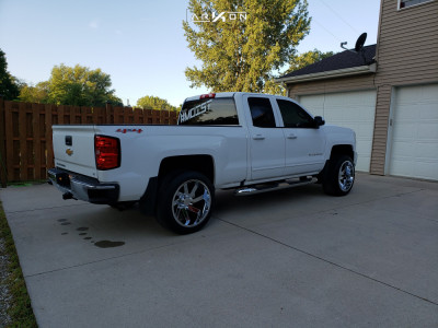 1 2016 Silverado 1500 Chevrolet Proryde Leveling Kit Arkon Off Road Lincoln Chrome