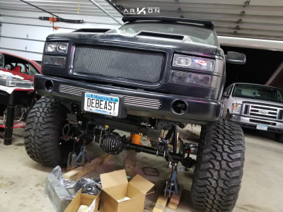 1 1990 K1500 Chevrolet Sas Lifted 12in Arkon Off Road Alexander Machined Accents