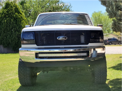 1 1996 F 250 Ford Stock Air Suspension Arkon Off Road Caesar Machined Black