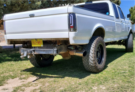 1 1996 F 250 Ford Stock Air Suspension Arkon Off Road Caesar Machined Black