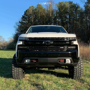 1 2020 Silverado 1500 Chevrolet Bds Suspension Lift 4in Arkon Off Road Lincoln Machined Black