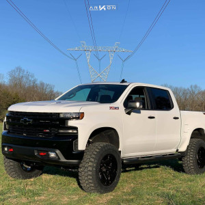1 2020 Silverado 1500 Chevrolet Bds Suspension Lift 4in Arkon Off Road Lincoln Machined Black