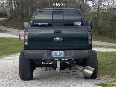 1 2008 F 350 Super Duty Ford Rize Industries Suspension Lift 8in Arkon Off Road Alexander Machined Accents