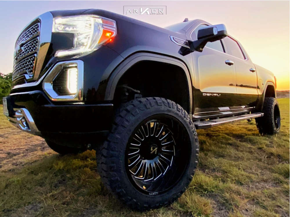 2019 GMC Sierra 1500 Wheel Offset Aggressive > 1