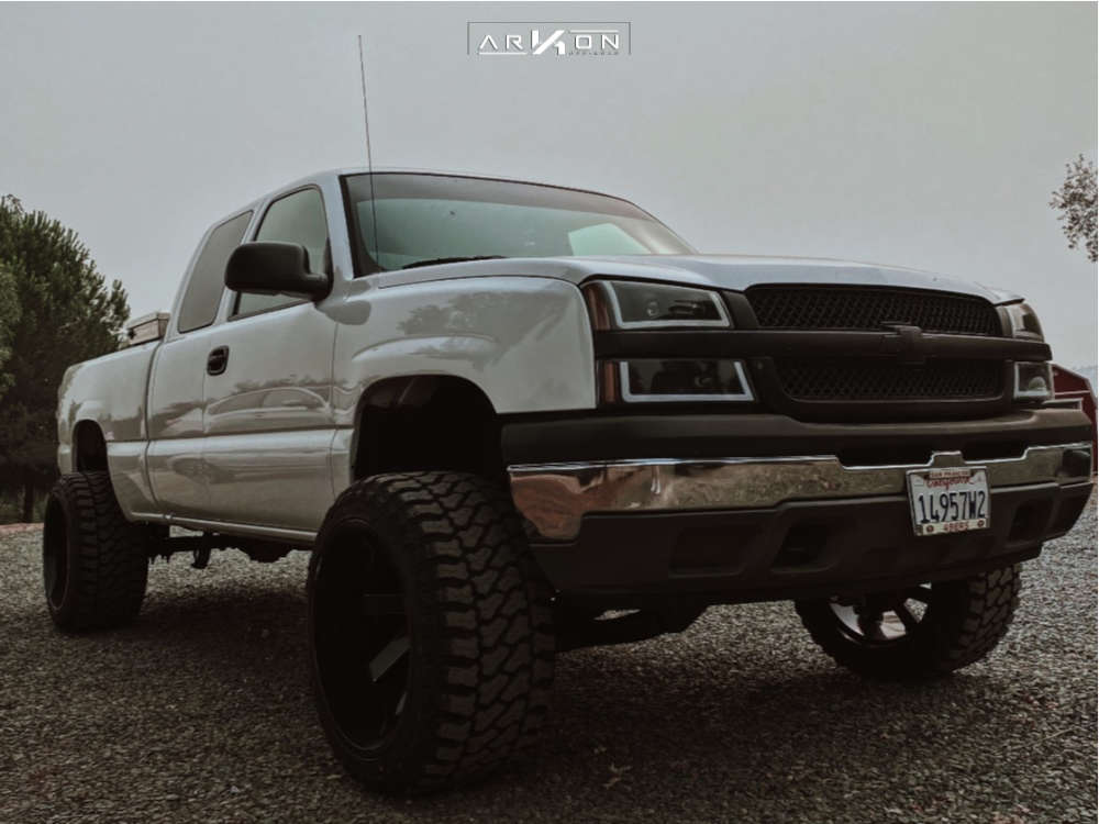 【sheyla】 2005 Chevrolet Silverado 1500 Wheel Offset Hella Stance >5