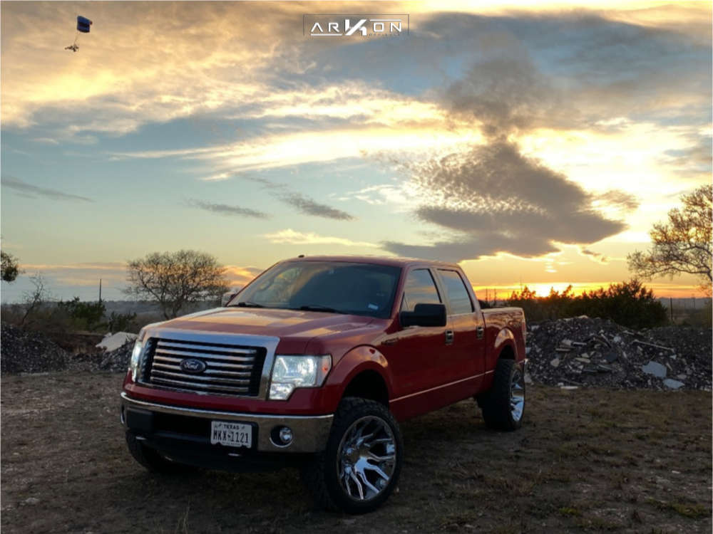 2013 Ford F-150 Wheel Offset Super Aggressive 3