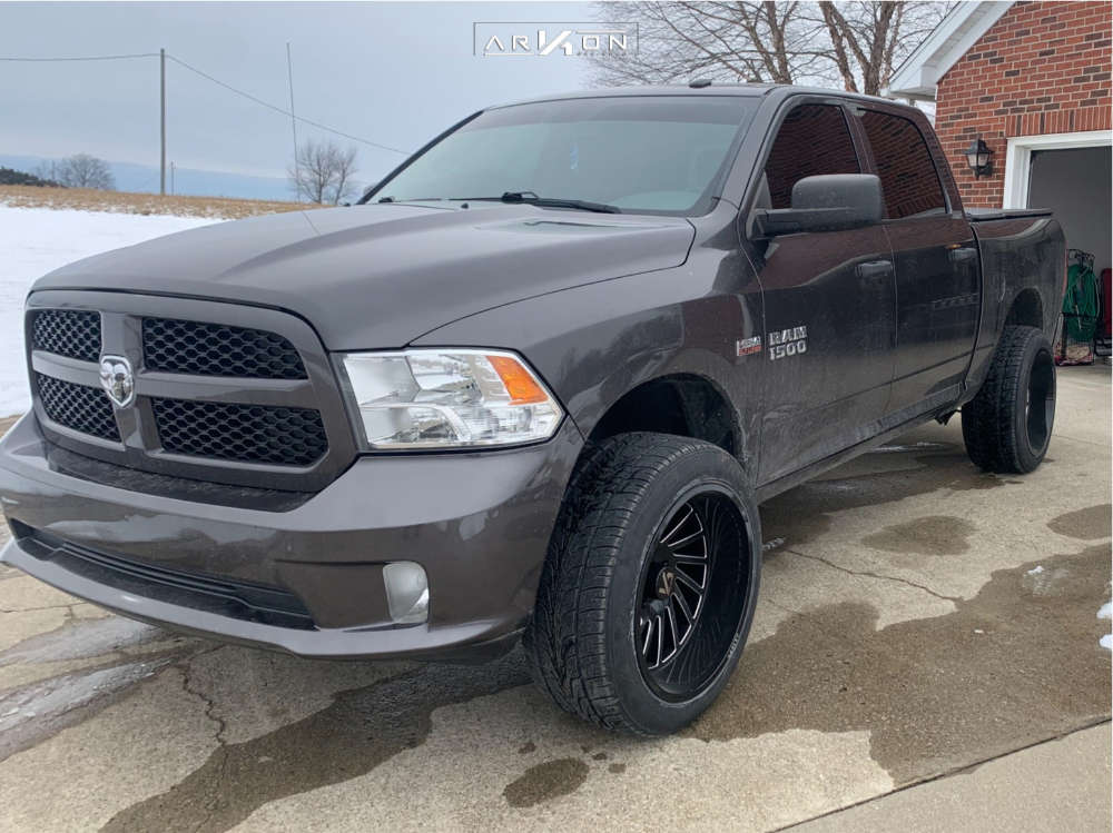 2016 Ram 1500 Wheel Offset Super Aggressive 3"5" Suspension Lift 3