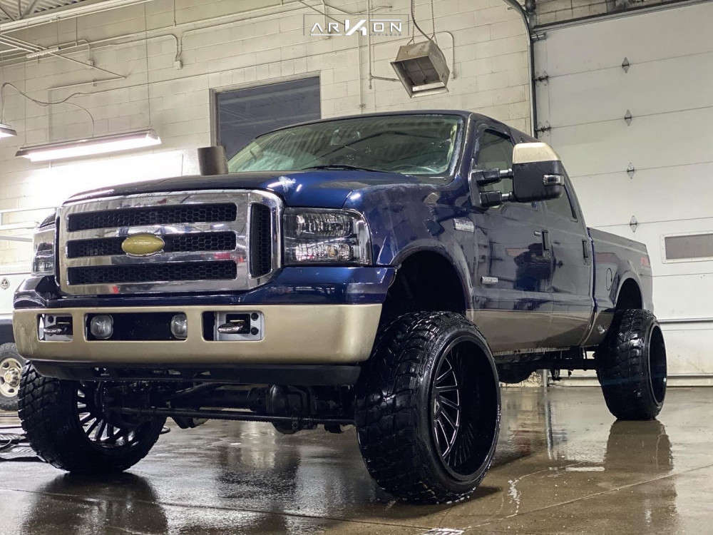 2006 Ford F-350 Super Duty Wheel Offset Super Aggressive 3