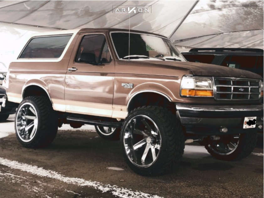 1 1993 Bronco Ford Pro Comp Suspension Lift 6in Arkon Off Road Lincoln Chrome