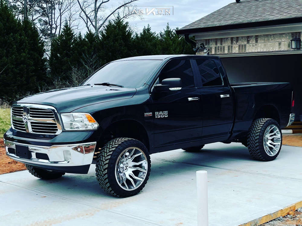 1 2017 1500 Ram Maxtrac Suspension Lift 65in Arkon Off Road Roosevelt Chrome