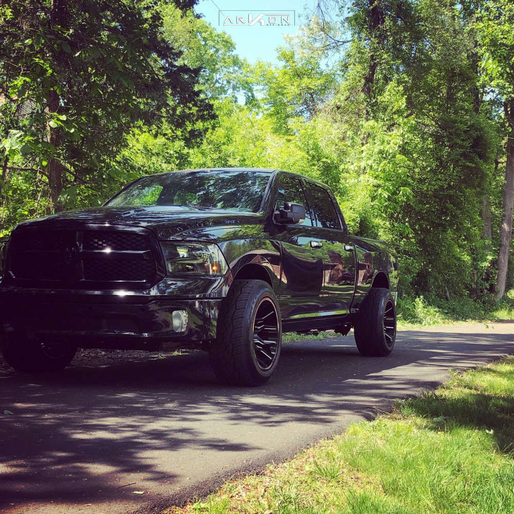 1 2016 1500 Ram Stock Air Suspension Arkon Off Road Roosevelt Black