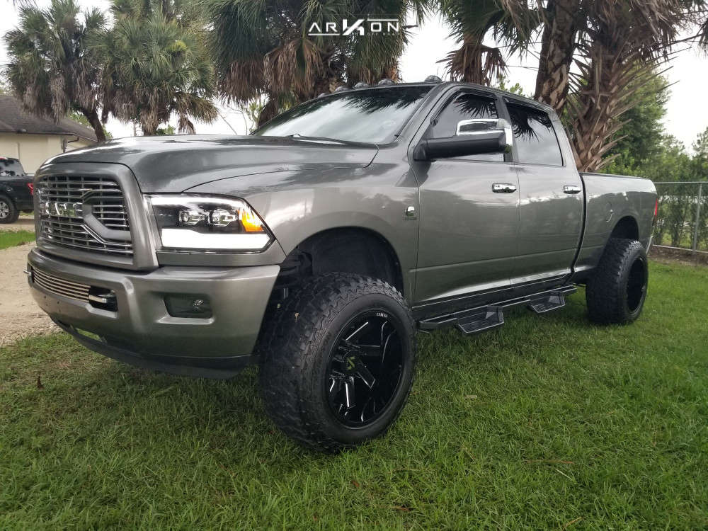 1 2011 3500 Ram 3 Inch Level Leveling Kit Arkon Off Road Lincoln Black