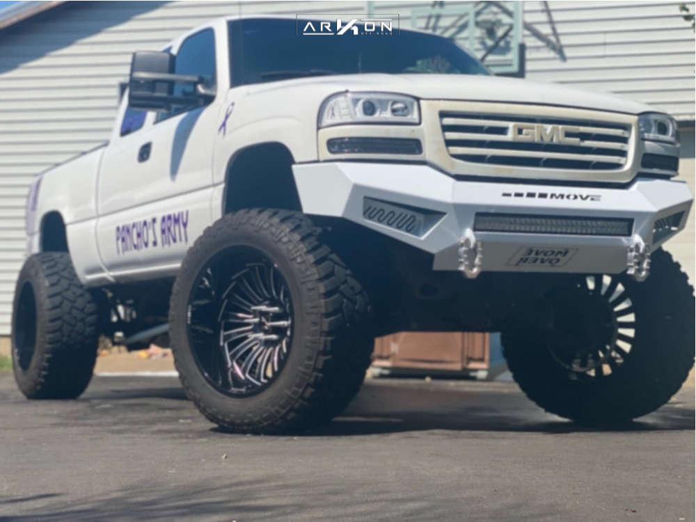2001 GMC Sierra 1500 Wheel Offset Super Aggressive 3