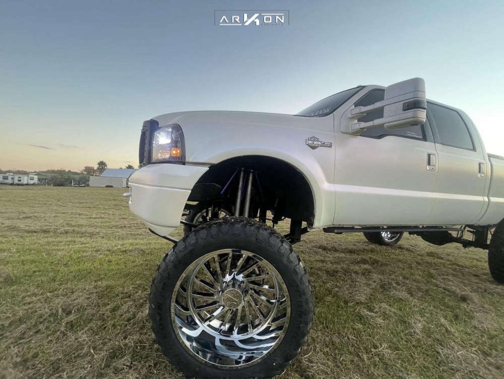 2003 Ford F-250 Super Duty Wheel Offset Hella Stance >5