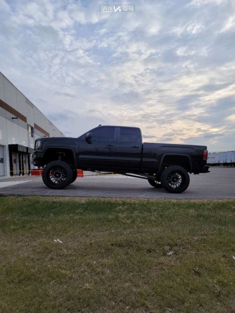 2016 GMC Sierra 1500 Wheel Offset Super Aggressive 3"5" Suspension