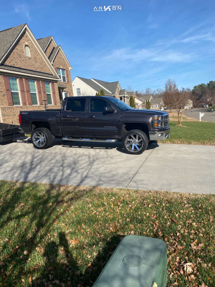 2015 Chevrolet Silverado 1500 Wheel Offset Super Aggressive 3"-5 ...
