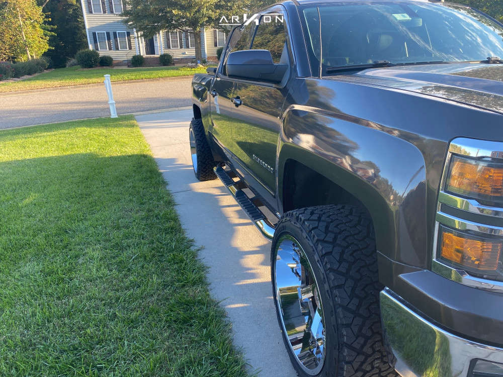 2015 Chevrolet Silverado 1500 Wheel Offset Super Aggressive 3"-5 ...