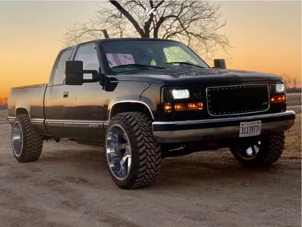1998 GMC K1500 Wheel Offset Super Aggressive 3