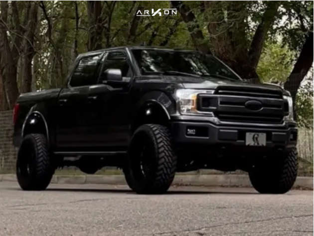 ン 大人気 新品 ノ 2019 Ford F-150 Wheel Offset Super Aggressive 3 スノーボード