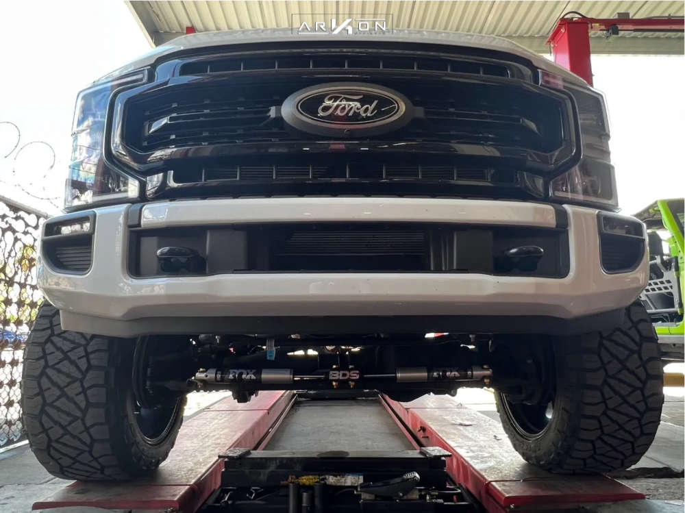 2021 Ford F250 Super Duty Wheel Offset Super Aggressive 3"5