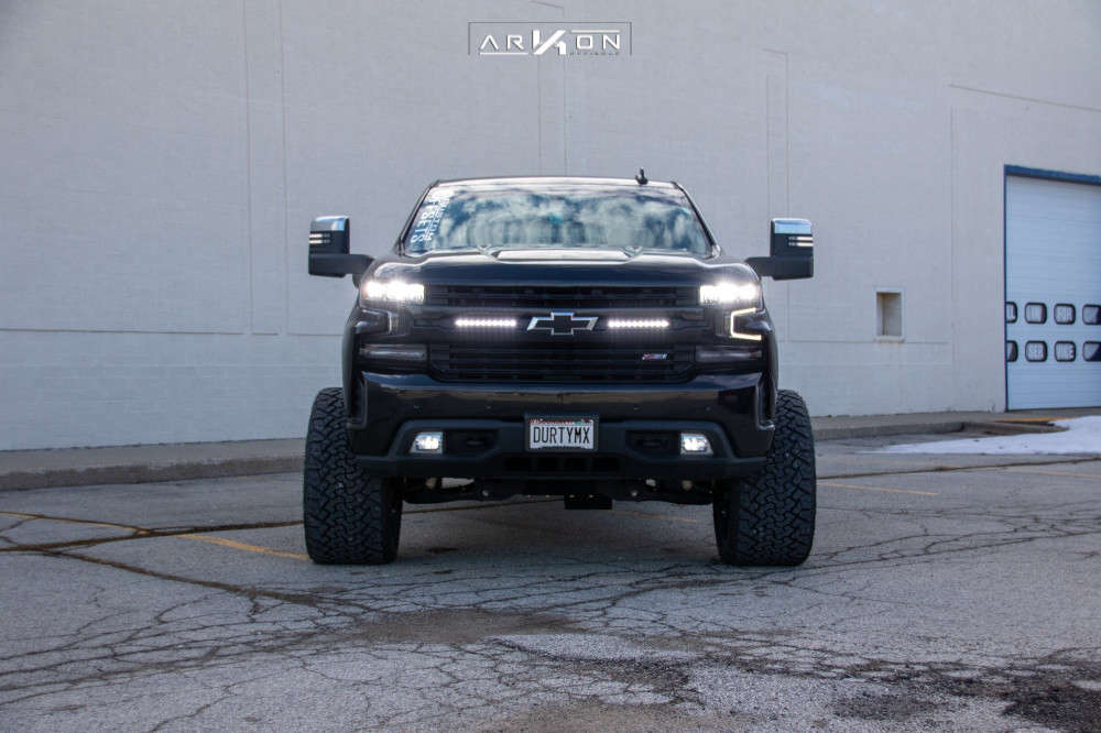 2021 Chevrolet Silverado 1500 Wheel Offset Hella Stance >5" Suspension