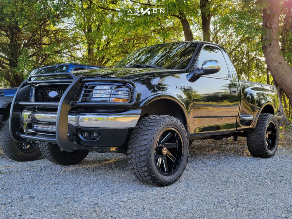 1997 Ford F-150 Wheel Offset Aggressive > 1