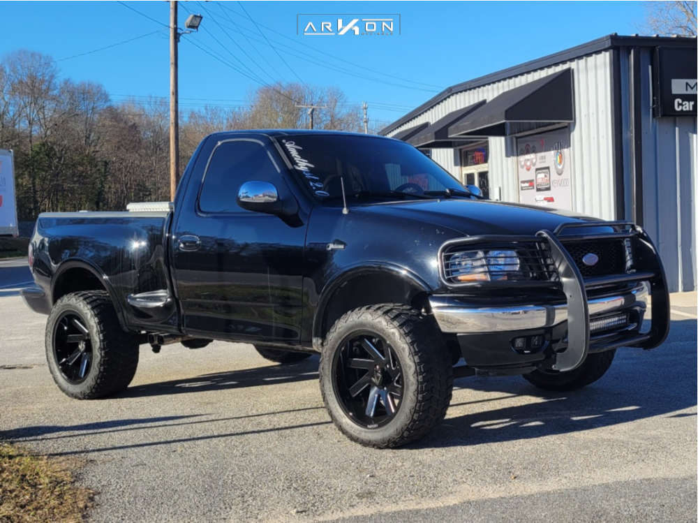1997 Ford F-150 Wheel Offset Aggressive > 1