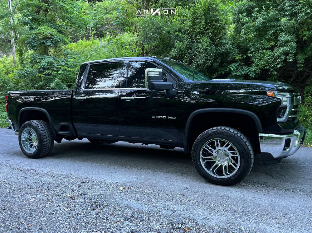 2024 Chevrolet Silverado 2500 HD Wheel Offset Aggressive > 1