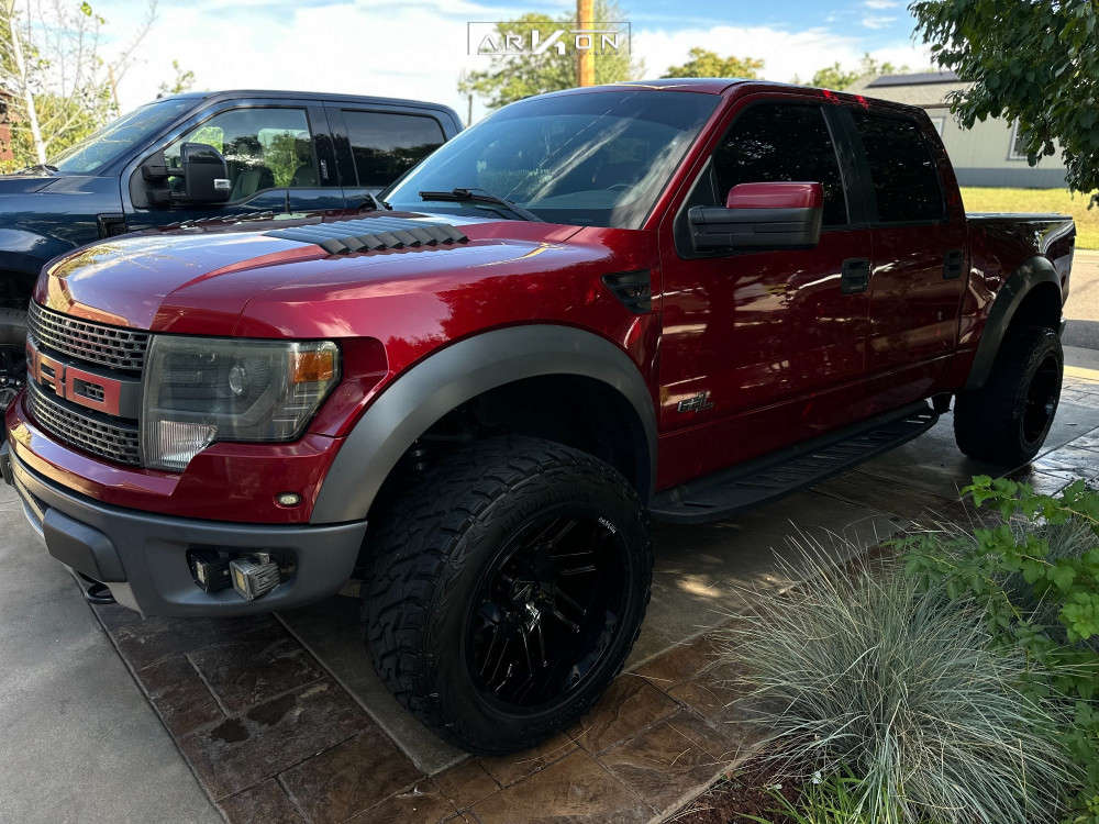 2014 Ford F-150 Wheel Offset Super Aggressive 3