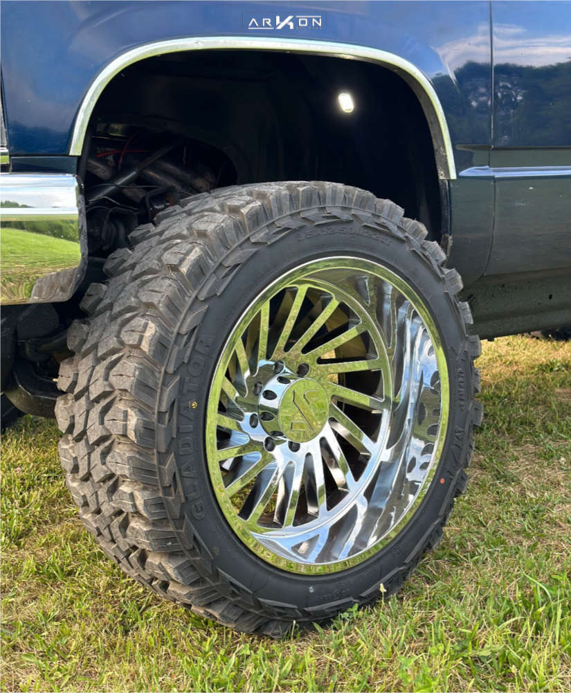 1989 Chevrolet K2500 Wheel Offset Super Aggressive 3