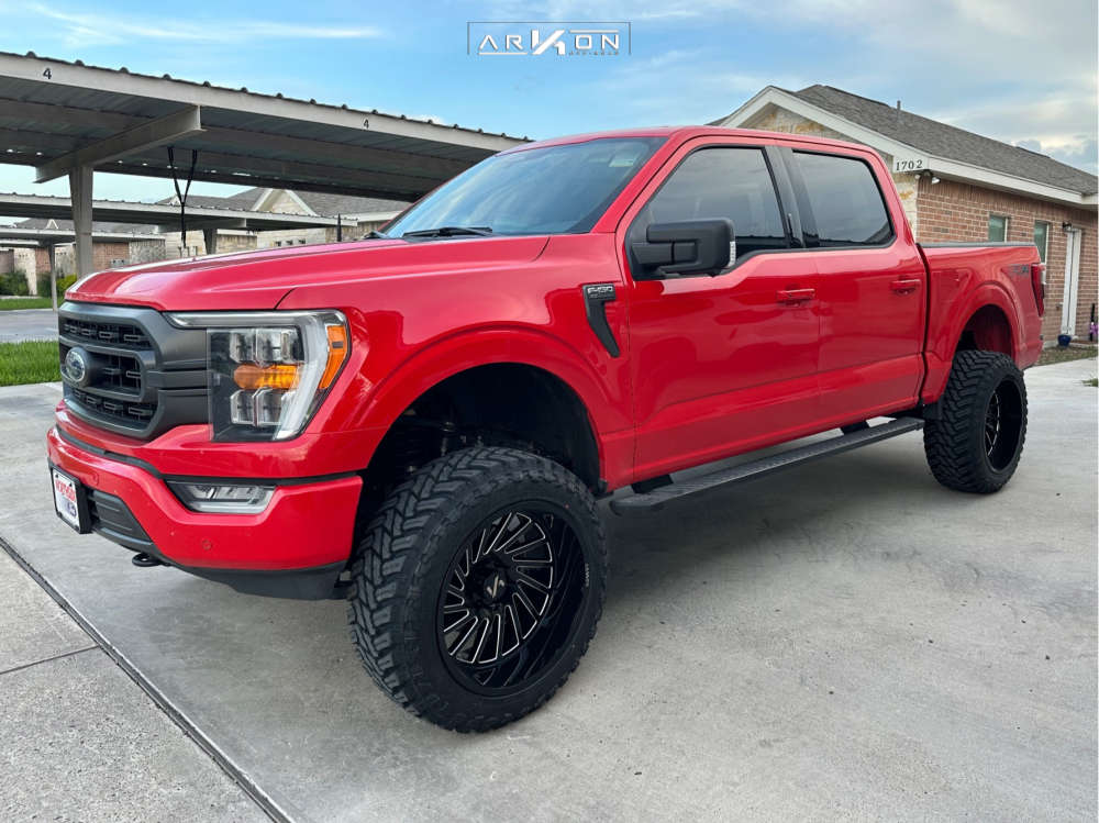 2023 Ford F-150 Wheel Offset Aggressive > 1