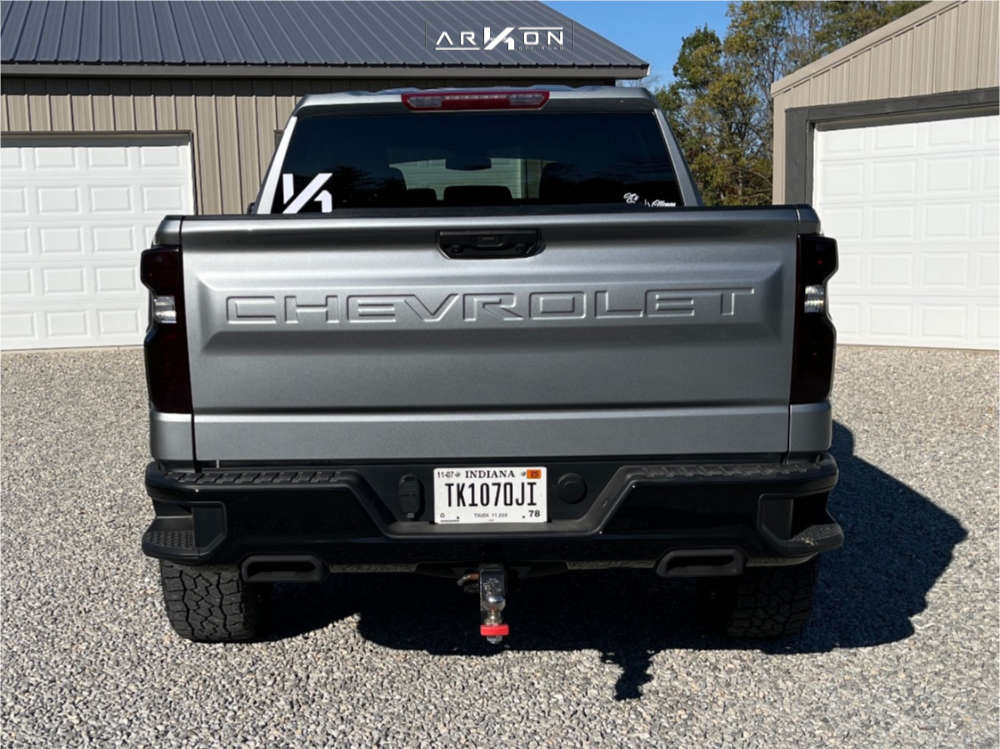 2024 Chevrolet Silverado 1500 Wheel Offset Aggressive > 1