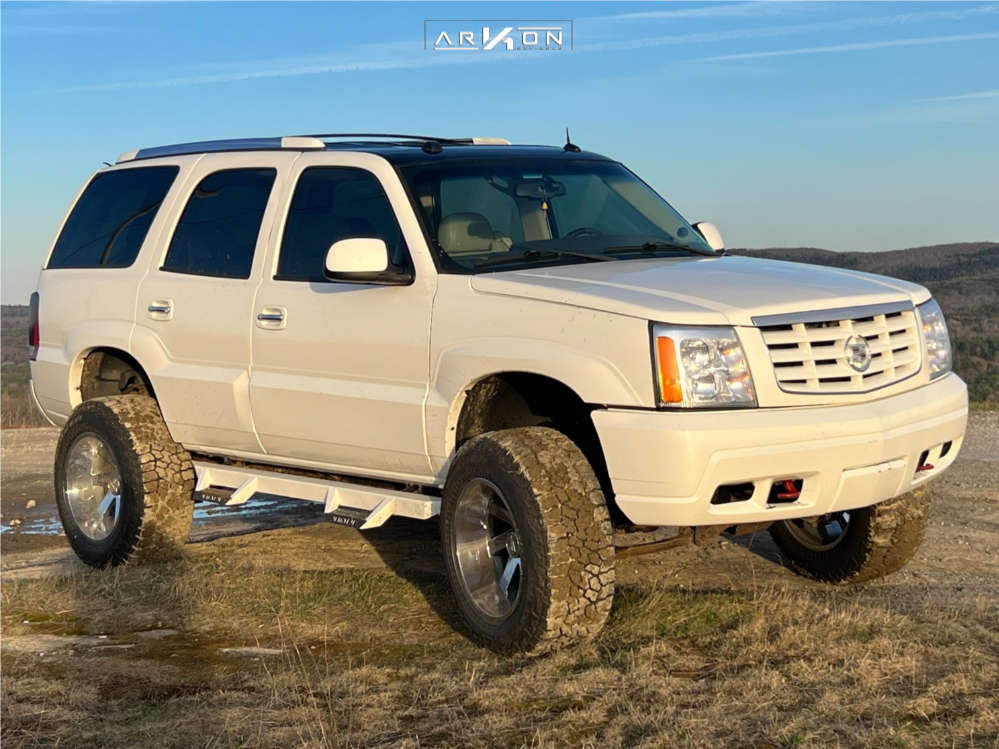 2005 Cadillac Escalade Wheel Offset Aggressive > 1