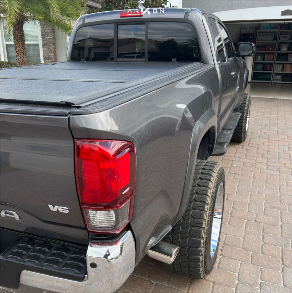 2018 Toyota Tacoma Wheel Offset Aggressive > 1