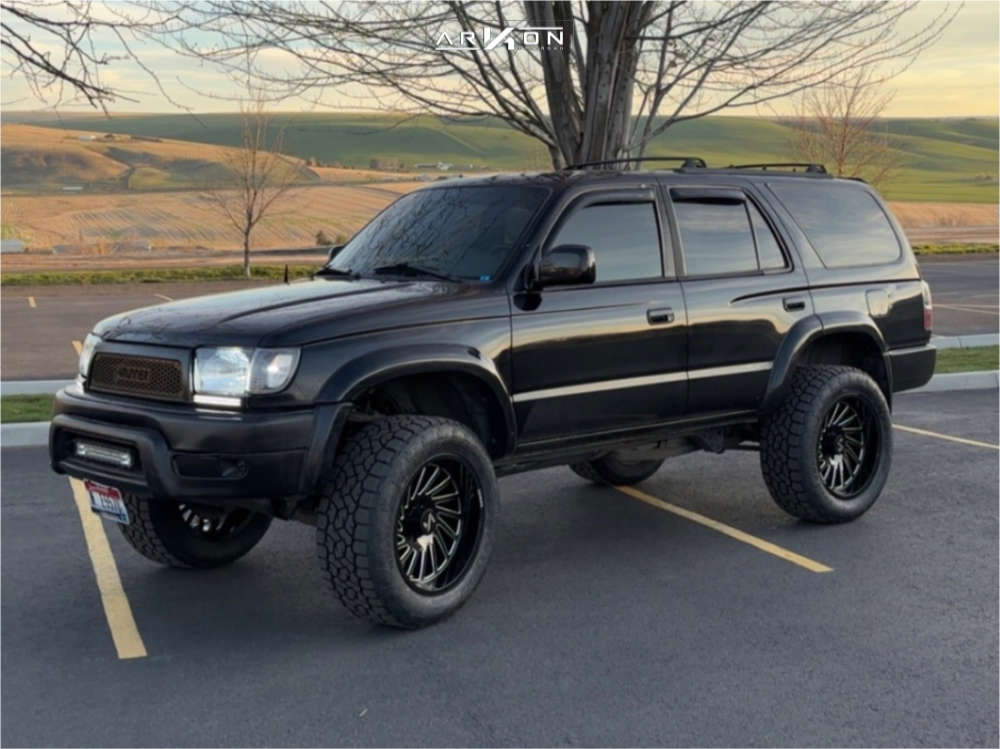 2002 Toyota 4Runner Wheel Offset Aggressive > 1