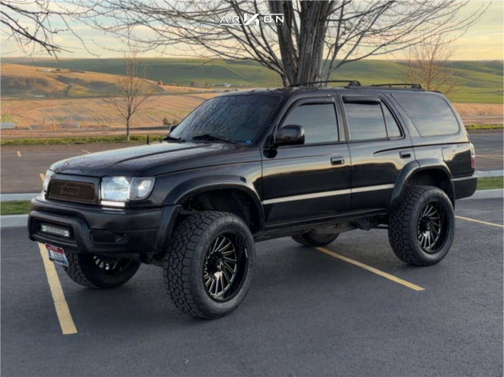 2002 Toyota 4Runner Wheel Offset Aggressive > 1
