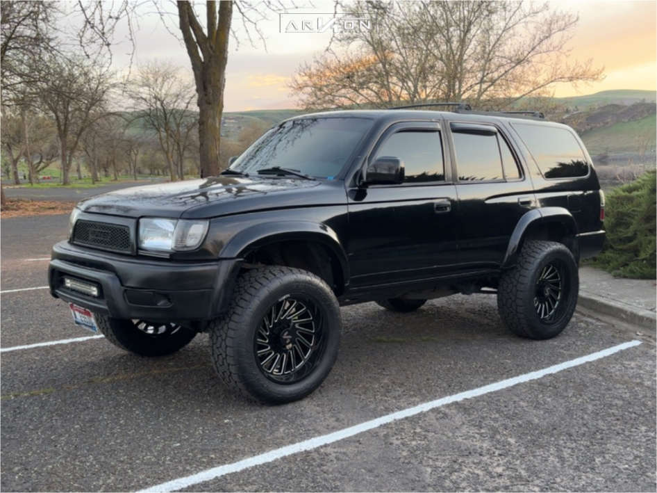 2002 Toyota 4Runner Wheel Offset Aggressive > 1