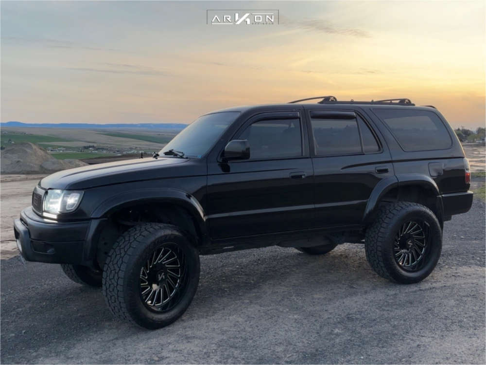 2002 Toyota 4Runner Wheel Offset Aggressive > 1