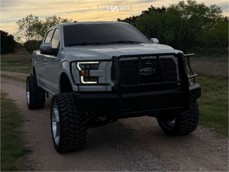 1 2017 F 150 Ford Xlt Zone Suspension Lift 6in Arkon Off Road Athos Chrome